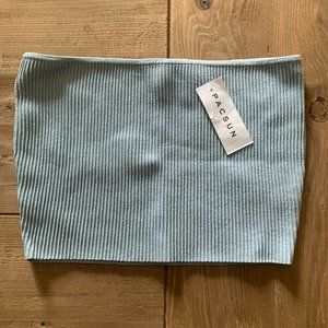 Pacsun Light Blue Tube Top